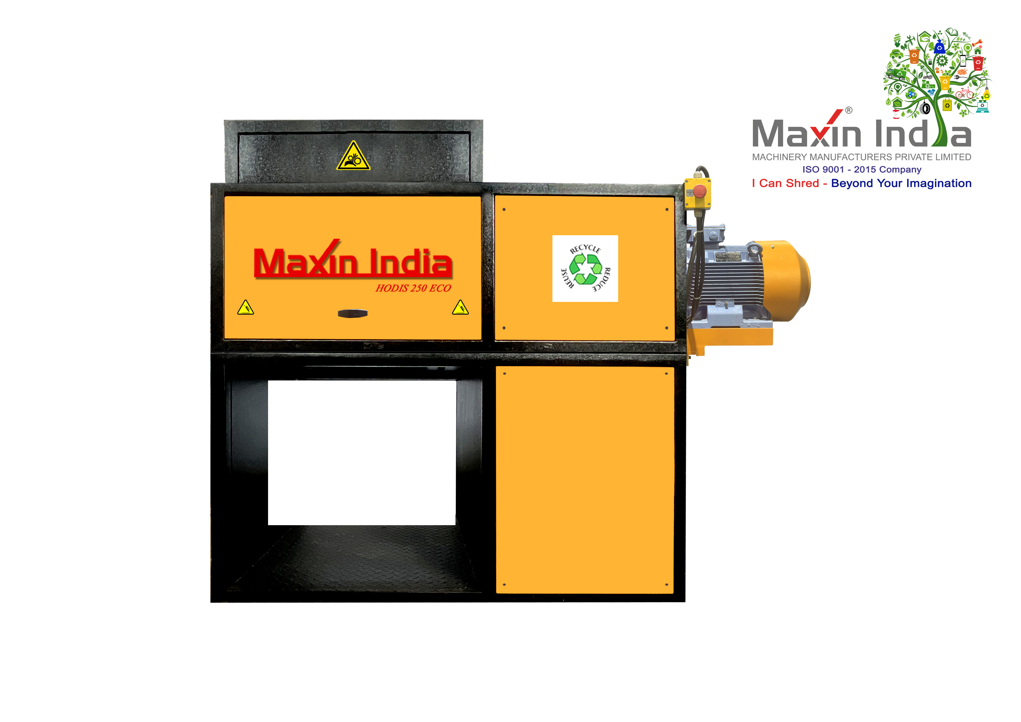 Maxin India Hodis 250 ECO Industrial Shredder
